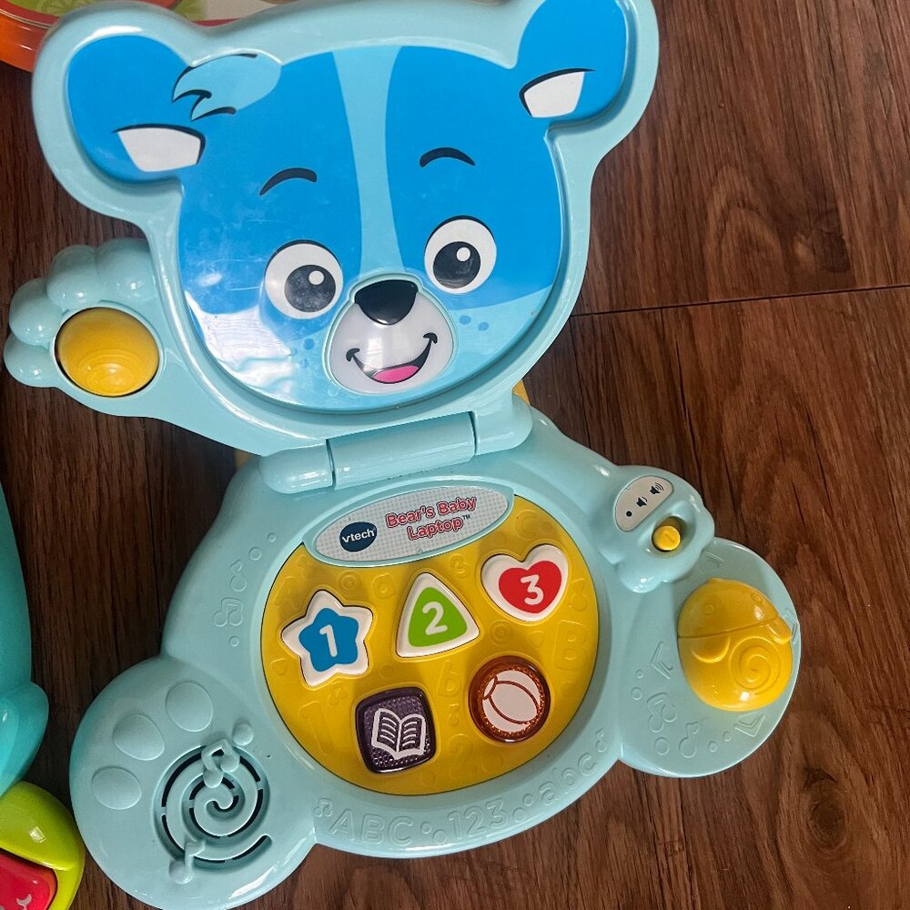 VTech Bear's Baby Laptop Baby and Toddler Toys